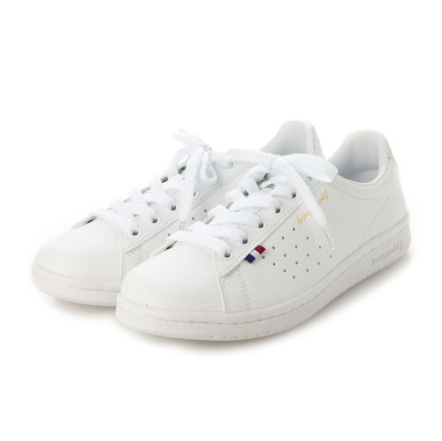 ルコックスポルティフ Le Coq Sportif コートスタイルスニーカー(LAローランSL/LA ROLANDSL) (ブルーコンビ) レディース靴 | maharanizaika.com