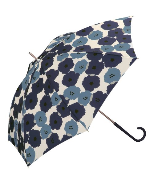 Wpc．(Wpc．)/【Wpc.公式】雨傘 ピオニ 58cm 傘 軽量 軽くて丈夫 晴雨兼用 レディース 傘 長傘/ネイビー