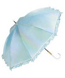 Wpc．(Wpc．)/【Wpc.公式】雨傘 グロウパールアンブレラ フリル 58cm レディース 長傘/ミント