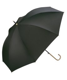 Wpc．(Wpc．)/【Wpc.公式】日傘 WIND－RESISTANT LARGE PARASOL 60cm 完全遮光 遮熱 晴雨兼用 ジャンプ傘 大きめ 晴雨兼用日傘 長傘/ブラック