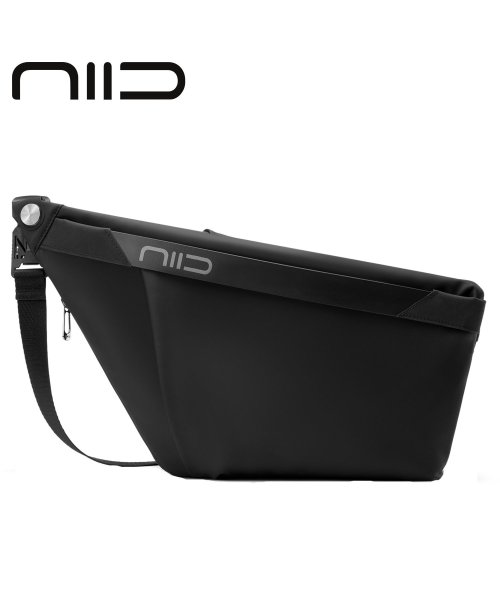 NIID(ニード)/ NIID ニード バッグ ショルダーバッグ フィノ メンズ レディース 斜めがけ 撥水 USBケーブル付き FINO IV BK ブラック 黒/ブラック