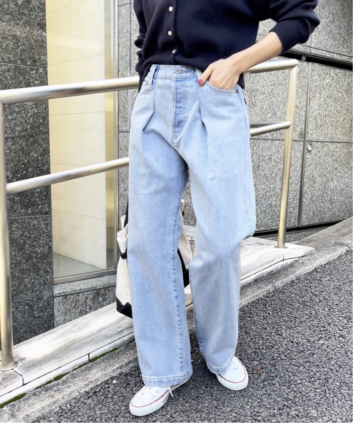 スピックアンドスパン   5 1/2 LOOSE-LINE DENIM 28