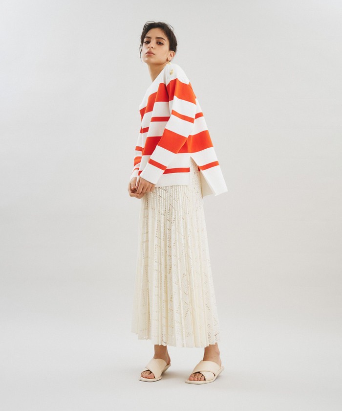 ホワイト系｜プリーツスカート｜GRACE CONTINENTAL(グレース