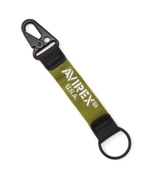 AVIREX(AVIREX)/《直営店限定》CLIPPER KEYCHAIN / クリッパー キーチェーン /オリーブ