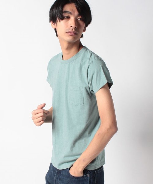 LEVI’S OUTLET(リーバイスアウトレット)/LVC 1950'S SPRTSWEAR TEE MINERAL BLUE X/ブルー