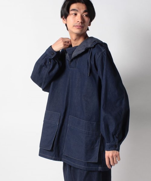 LEVI’S OUTLET(リーバイスアウトレット)/DF SHORT PARKA LMC DENIM FAMILY WINTER W/ダークインディゴブルー