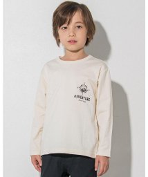 WASK(ワスク)/天竺 アドベンチャー Ｔシャツ (100~160cm)/オフホワイト