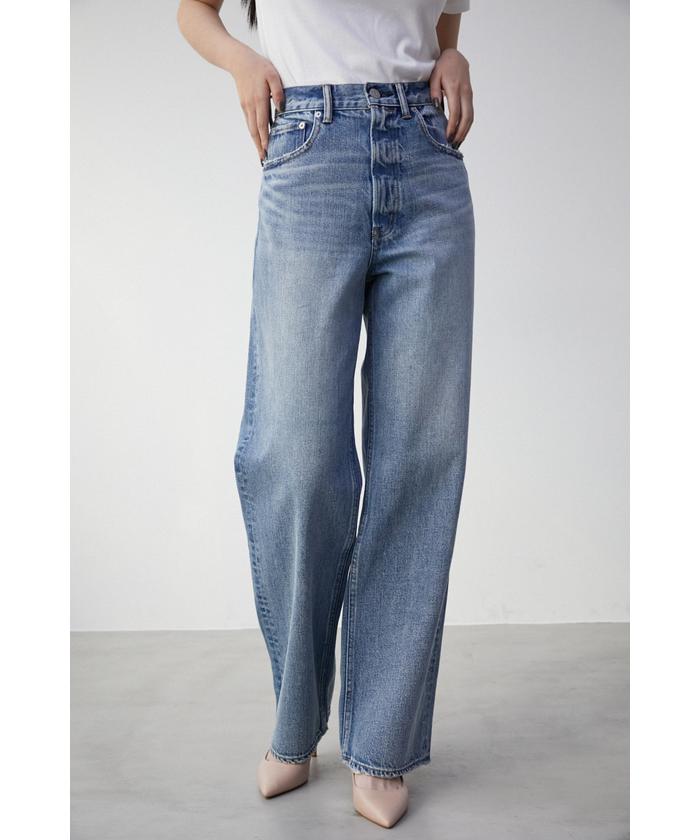 HIGH WAIST DENIM WIDE IV