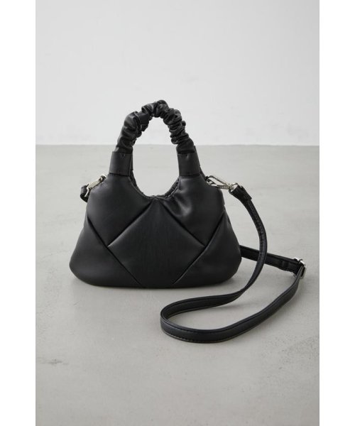 AZUL by moussy(アズールバイマウジー)/QUILTING MINI SHOULDER BAG/BLK