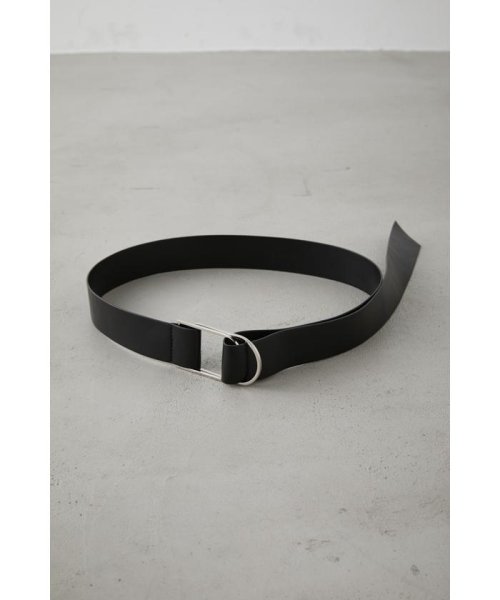 AZUL by moussy(アズールバイマウジー)/DEFORMATION BUCKLE BELT/BLK