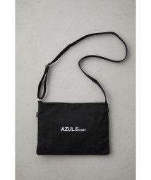 AZUL by moussy(アズールバイマウジー)/AZUL LOGO CANVAS SHOULDER BAG/BLK