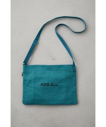 AZUL by moussy(アズールバイマウジー)/AZUL LOGO CANVAS SHOULDER BAG/GRN