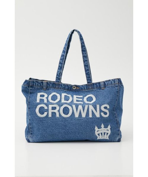 RODEO CROWNS WIDE BOWL(ロデオクラウンズワイドボウル)/LOGO SP COLOR TOTE/L/BLU1