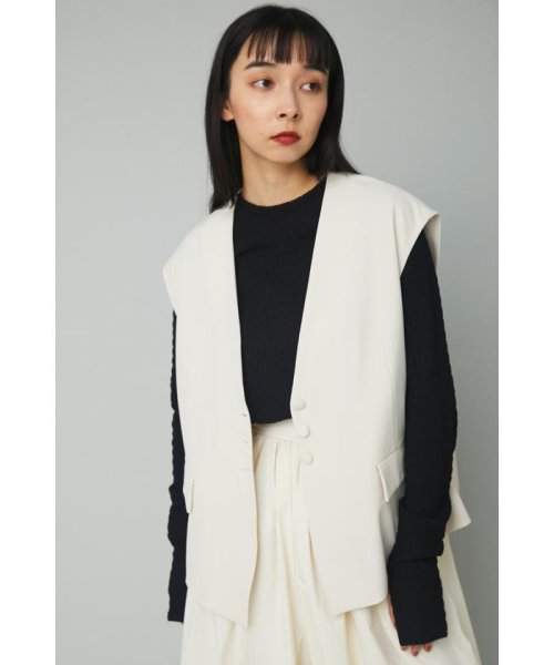 セール】Easy vest(505144742) | ヘリンドットサイ(HeRIN.CYE) - MAGASEEK