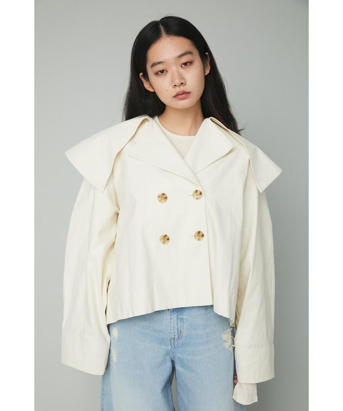 セール】Big collar trench coat(505144754) | ヘリンドットサイ(HeRIN