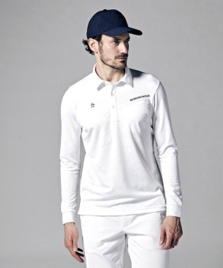 Munsingwear/MOTION3Dジャカード長袖シャツ(UV CUT(UPF15)/吸汗速乾)【アウトレット】/505127959