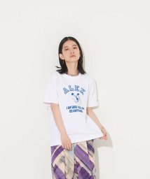 NOMINE(ノミネ)/【別注】RUSSELLプリントTシャツ/ホワイト