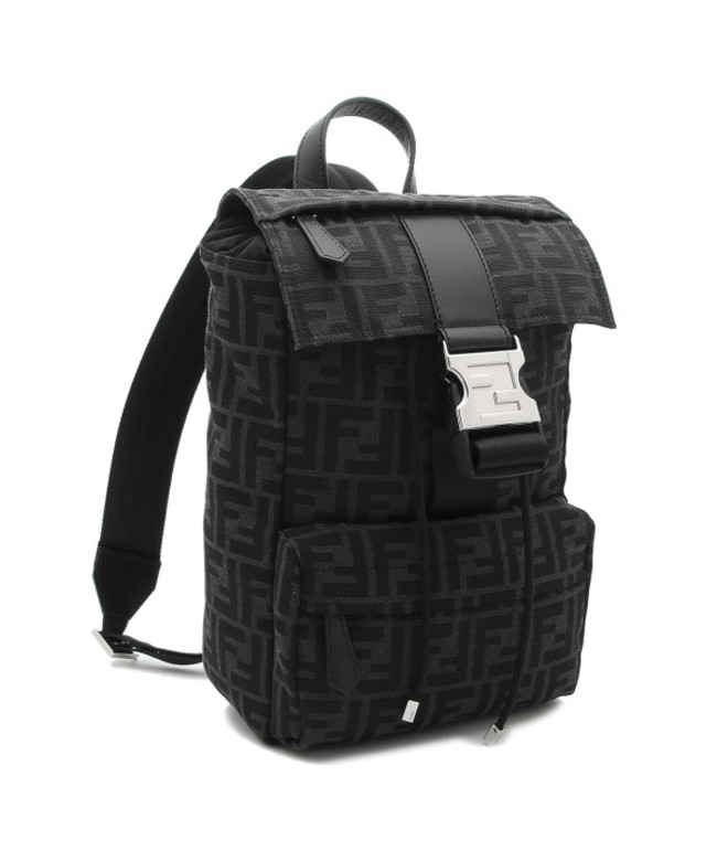 フェンディ ボディバッグ フェンディネス Sサイズ FFモチーフ ブラック メンズ FENDI 7VZ067 AG0M F0NPN