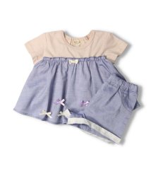 Kids Zoo/【子供服】 kid´s zoo (キッズズー) チュニックTシャツ・ショートパンツセット 80cm，90cm W40704/505146008