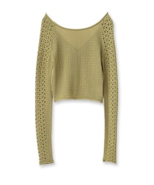 DRESSTERIOR/muller of yoshiokubo(ミュラーオブヨシオクボ) MOSS KNIT TOP/505146018