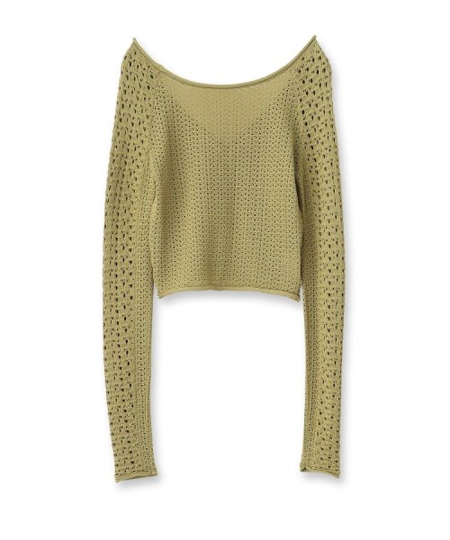 muller of yoshiokubo(ミュラーオブヨシオクボ) MOSS KNIT TOP muller TOP C1670847541(12705円)