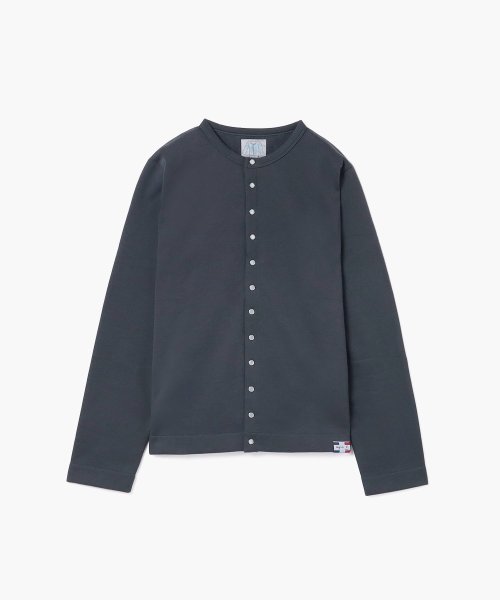 M001 CARDIGAN カーディガンプレッション [Made in France](505126269) | アニエスベー オム(agnes b.  HOMME) - MAGASEEK