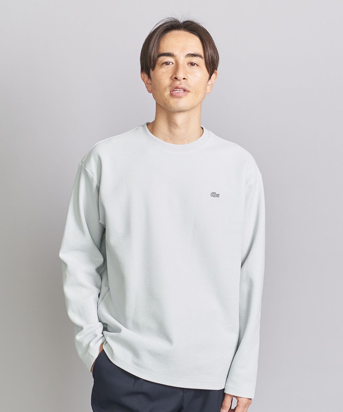 【別注】 ＜LACOSTE＞ 1TONE LONG SLEEVE T－SHIRT/カットソー