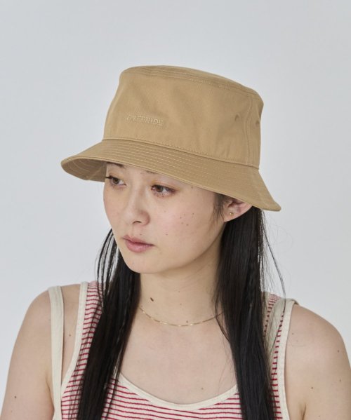 OVERRIDE(OVERRIDE)/OVERRIDE  OGC TWILL BUCKET HAT SG/ベージュ