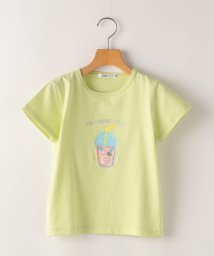 SHIPS KIDS(シップスキッズ)/SHIPS KIDS:80～90cm / ドリンク モチーフ 半袖 TEE/ミント