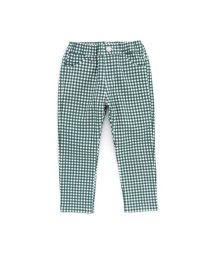 apres les cours(アプレレクール)/総柄ツイル/7days Style pants  10分丈/チェック柄