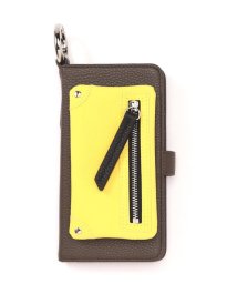 RoyalFlash(ロイヤルフラッシュ)/A SCENE/エーシーン/BC Flip pocket case iPhone14Pro/イエロー