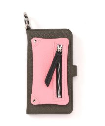 RoyalFlash(ロイヤルフラッシュ)/A SCENE/エーシーン/BC Flip pocket case iPhone14Pro/ピンク