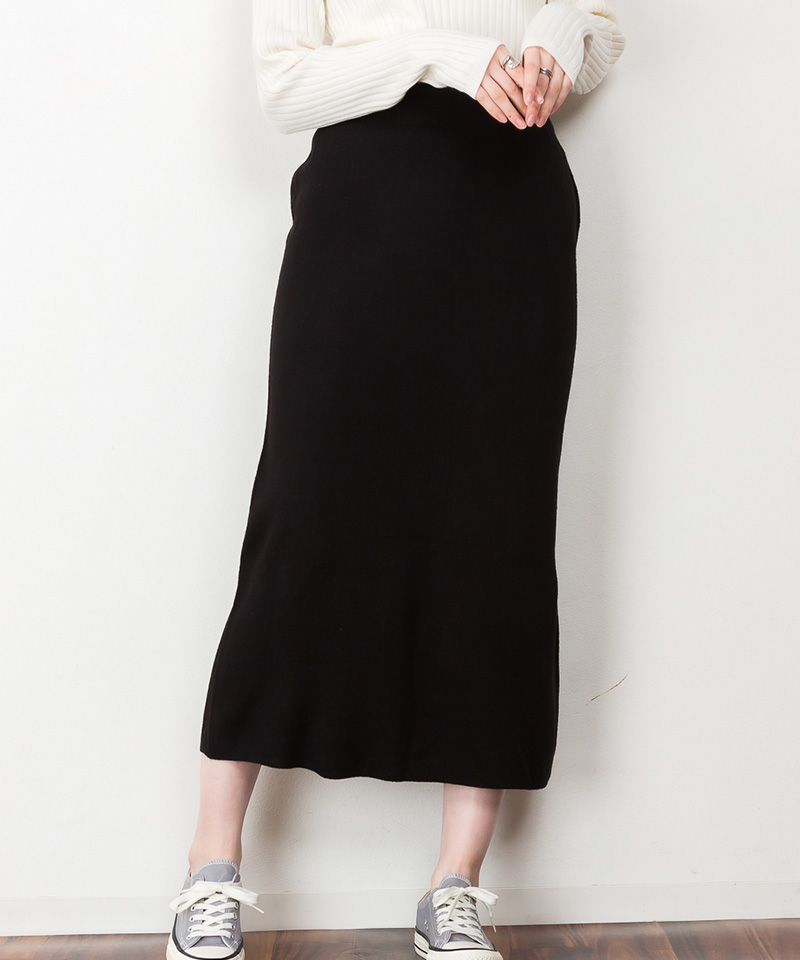 ロングスカート(黒白) ロングスカート スカート レディース 別格の高品質
