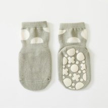 BACKYARD FAMILY(バックヤードファミリー)/キッズ ソックス sesocks03/グレー