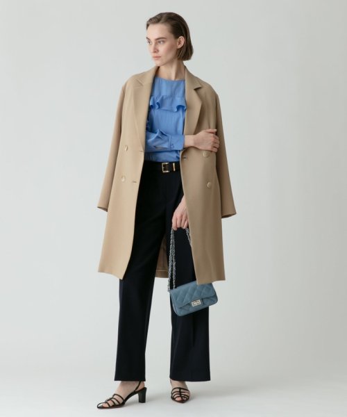 ダブルクロスチェスターコート 