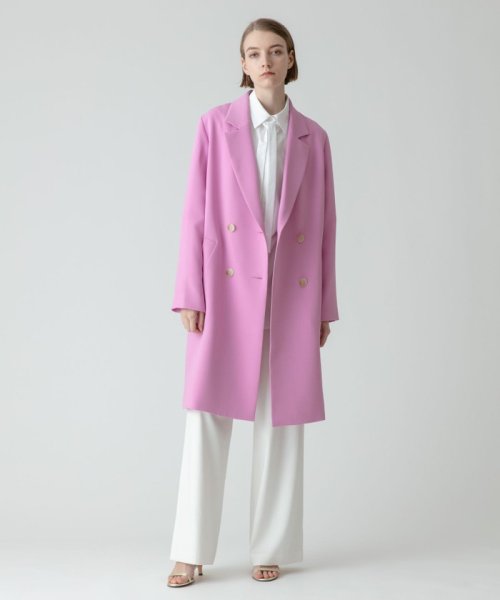 ダブルクロスチェスターコート 