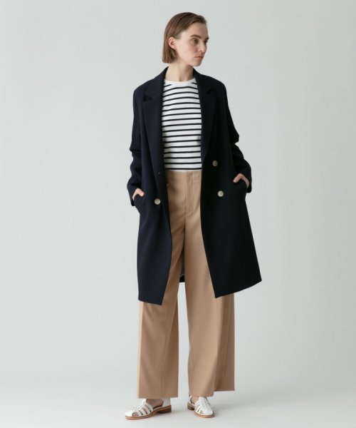 ダブルクロスチェスターコート 