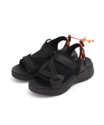 AVIREX(AVIREX)/《直営店限定》MESH TAPE SANDAL/ メッシュテープサンダル/ブラック