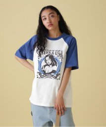 AVIREX(AVIREX)/ラグラン Tシャツ/RAGLAN T－SHIRT/ブルー