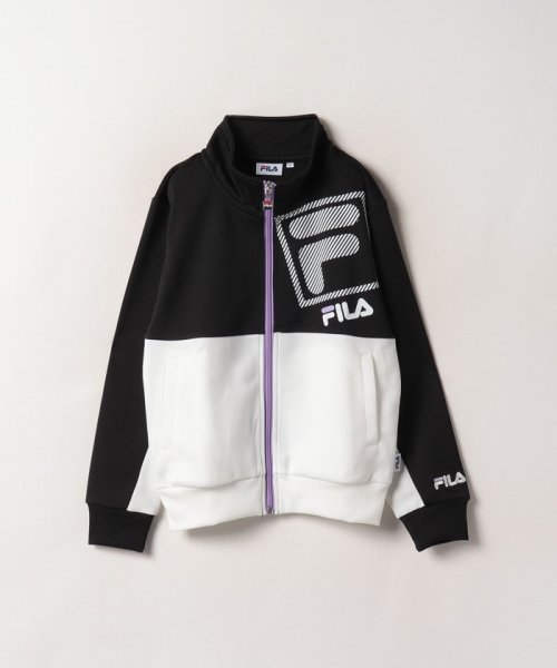 FILA（kids）(フィラ（キッズ）)/【ラン】バイカラー フルジップジャケット キッズ/ブラック