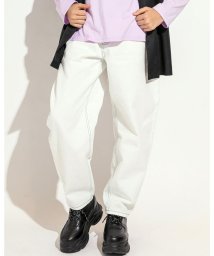 ZIDDY(ジディー)/【 ニコ☆プチ 掲載 】カラー エッグ パンツ (130~160cm)/ホワイト