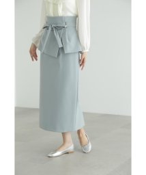 JILL STUART(ジル スチュアート)/【セットアップ対応商品】スムースリーダブルクロス2Wayスカート/MINT