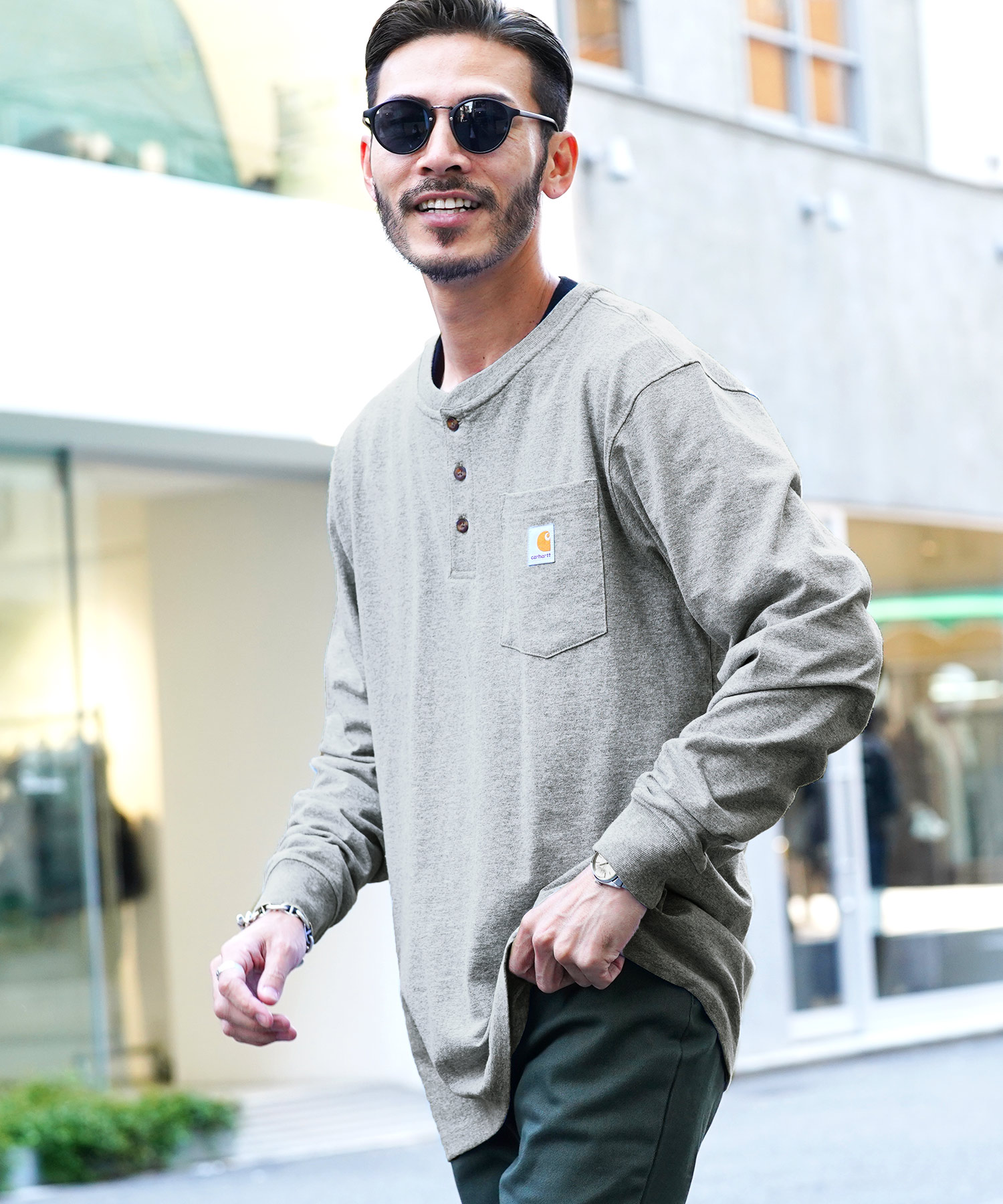 カーハート　Carhartt ロンＴ ロンティー