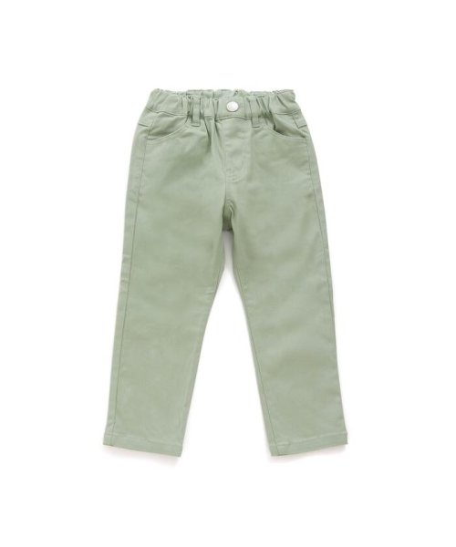 apres les cours(アプレレクール)/カラフルツイル/7days Style pants  10分丈/カーキ