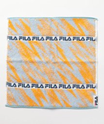 FILA towel(フィラ　タオル)/グラフィック柄 タオルハンカチ/イエロー