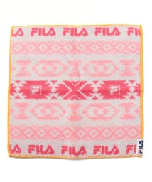 FILA towel(フィラ　タオル)/ノルディック柄 タオルハンカチ/グレー