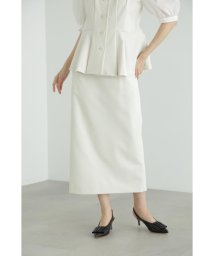 JILL STUART(ジル スチュアート)/【セットアップ対応商品】スムースリーダブルクロス2Wayスカート/CREAM