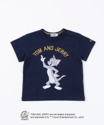 KP BOY(ケーピーボーイ)/KPBOY(ケーピーボーイ)【TOM＆JERRY/トムとジェリー】天竺半袖Ｔシャツ(90)/ネイビー