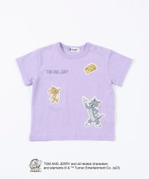 KP BOY(ケーピーボーイ)/KPBOY(ケーピーボーイ)【TOM＆JERRY/トムとジェリー】天竺半袖Ｔシャツ(90)/パープル