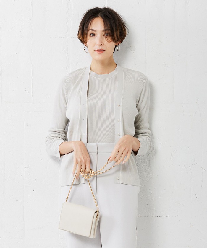 グレー系｜カーディガン｜ICB(アイシービー)｜阪急百貨店公式